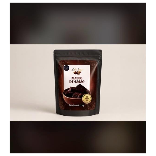 Masse de cacao L'Or Brun - cacao naturel SCMC