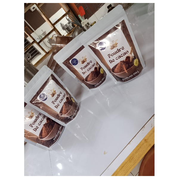 Chocolat en poudre L'Or Brun - cacao naturel SCMC